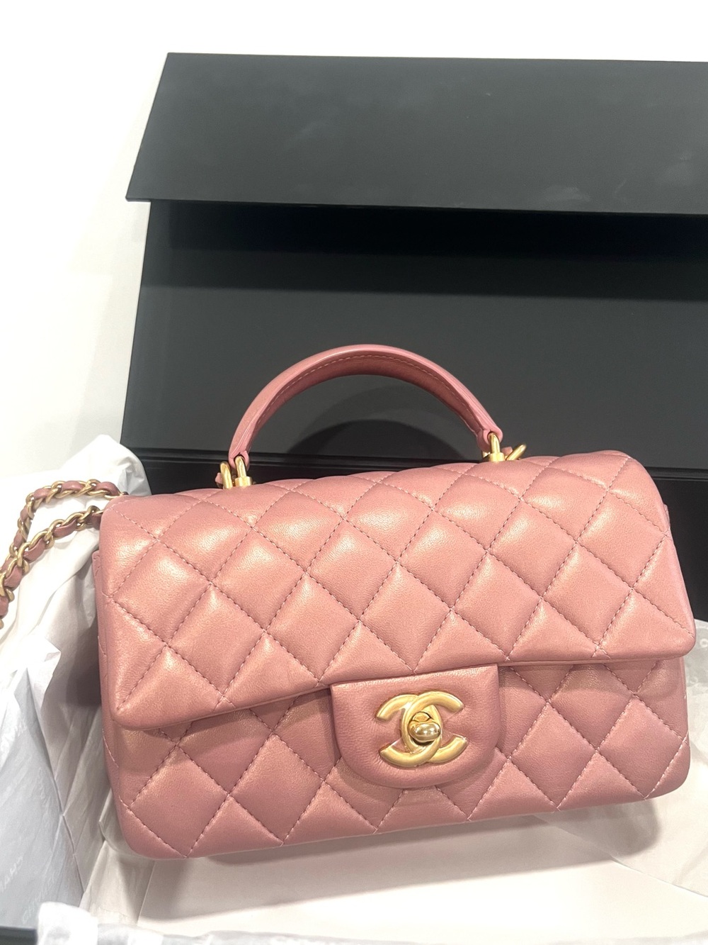 NWOT🔥Chanel Classic Mini rectangular Flap Bag - Picture 4 of 10